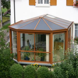 Veranda Veranco double-pente